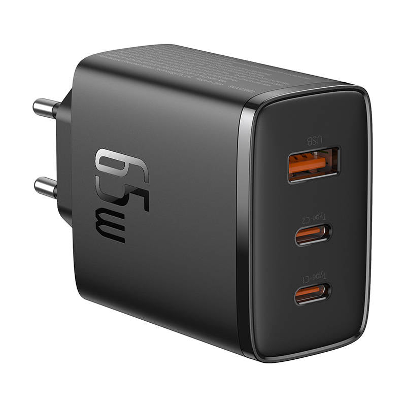Netzladegerät Baseus OS-Cube Pro, 65W, 3.25A, 1 x USB-A - 2 x USB-C, Schwarz P10152301113-00