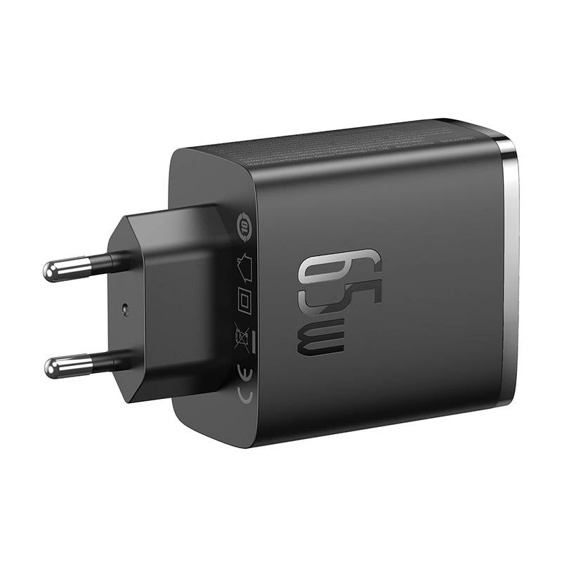 Netzladegerät Baseus OS-Cube Pro, 65W, 3.25A, 1 x USB-A - 2 x USB-C, Schwarz P10152301113-00