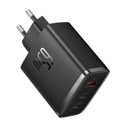 Netzladegerät Baseus OS-Cube Pro, 65W, 3.25A, 1 x USB-A - 2 x USB-C, Schwarz P10152301113-00