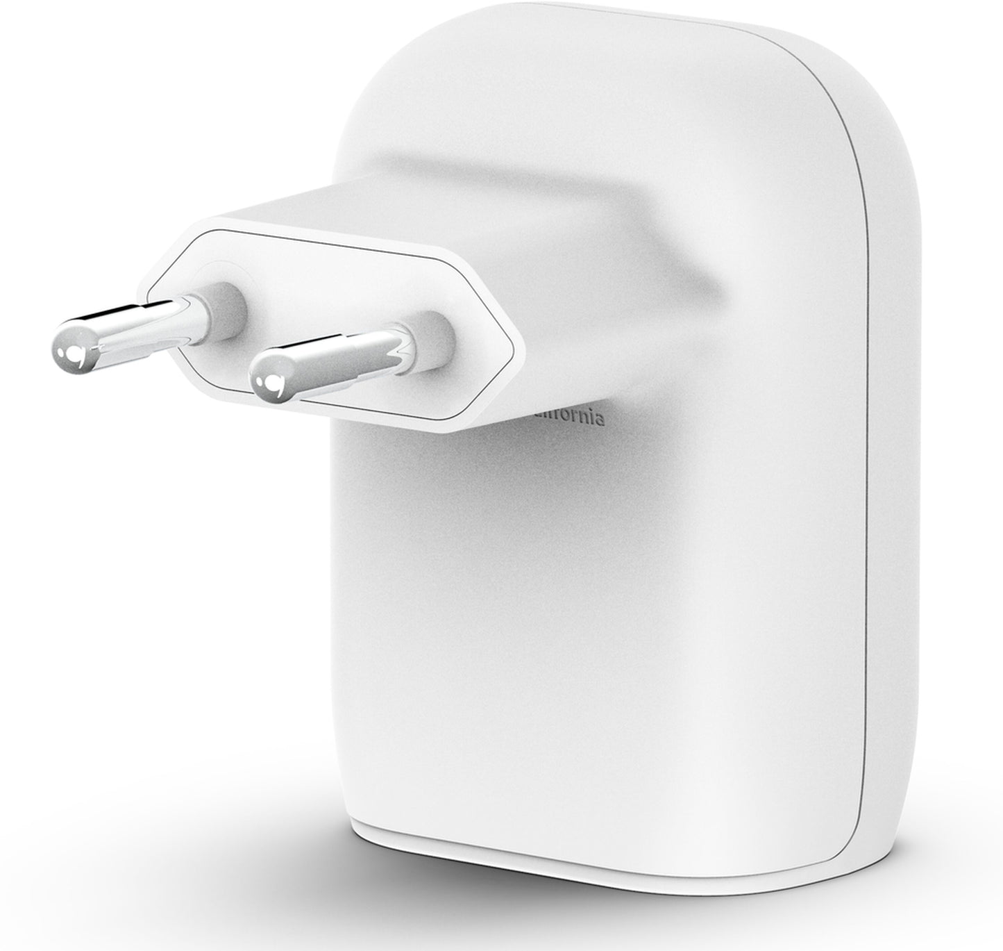Belkin BoostCharge Dual Netzladegerät, 37W, 3A, 1 x USB-A - x USB-C, Weiß WCB007vfWH