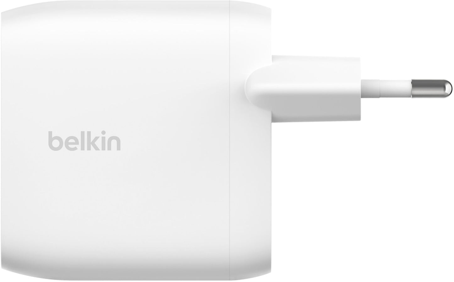 Belkin BoostCharge Pro Dual Wall Charger, 60W, 3A, 2 x USB-C, White WCB010vfWH