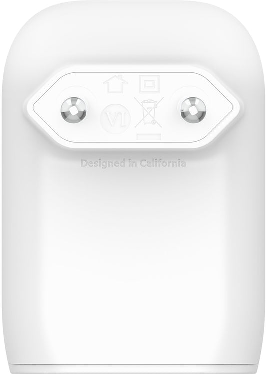 Belkin BoostCharge Dual Netzladegerät, 37W, 3A, 1 x USB-A - x USB-C, Weiß WCB007vfWH