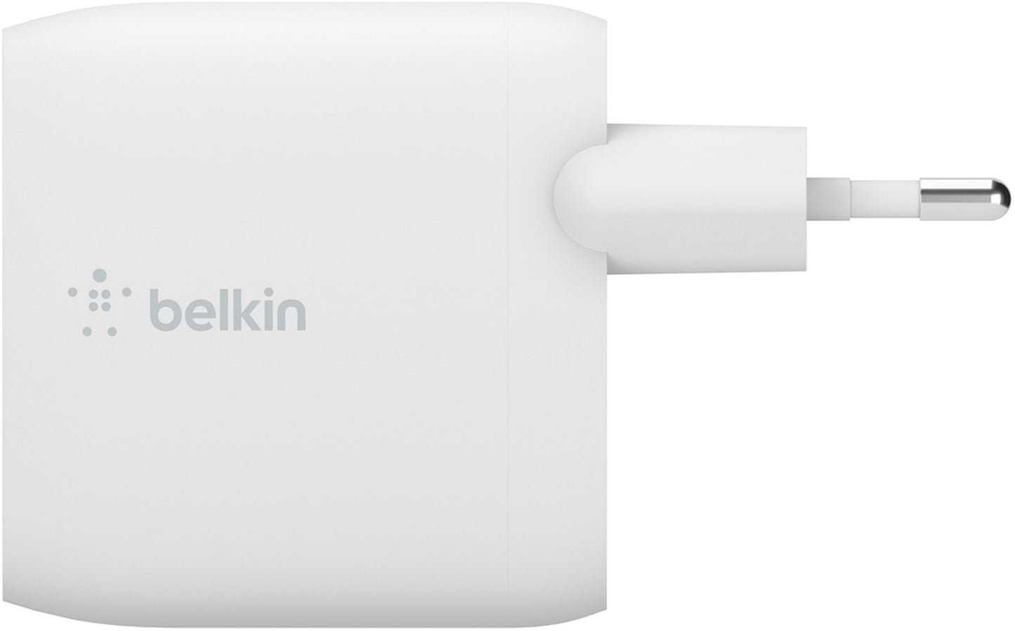 Netzteil mit USB-C-Kabel Belkin BoostCharge Dual, 24W, 2,4A, 2 x USB-A, Weiß WCE001vf1MWH