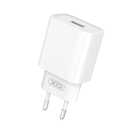 Network Charger with Lightning Cable XO Design CE02D, 18W, 3A, 1 x USB-A, White