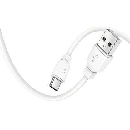 Netzladegerät mit USB-C Kabel Prestico F15S-C, 30W, 3A, 1 x USB-C, Weiß