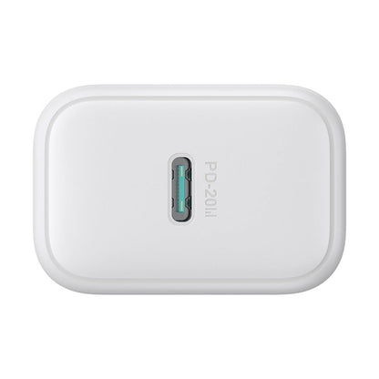 Netzladegerät mit Lightning-Kabel Joyroom JR-TCF20, 20W, 3A, 1 x USB-C, Weiß