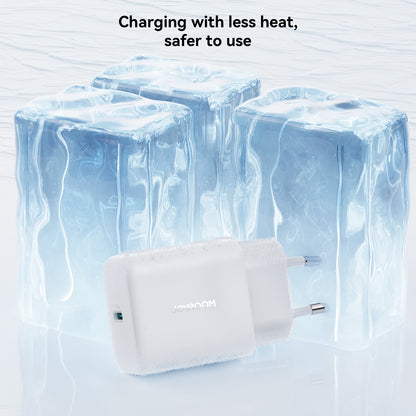 Netzladegerät mit USB-C Kabel Joyroom JR-TCF24, 30W, 3A, 1 x USB-C, Weiß