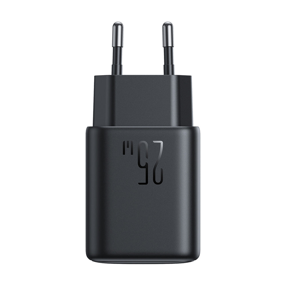 Network Charger with USB-C Cable Joyroom JR-TCF23, 25W, 3A, 1 x USB-C, Black