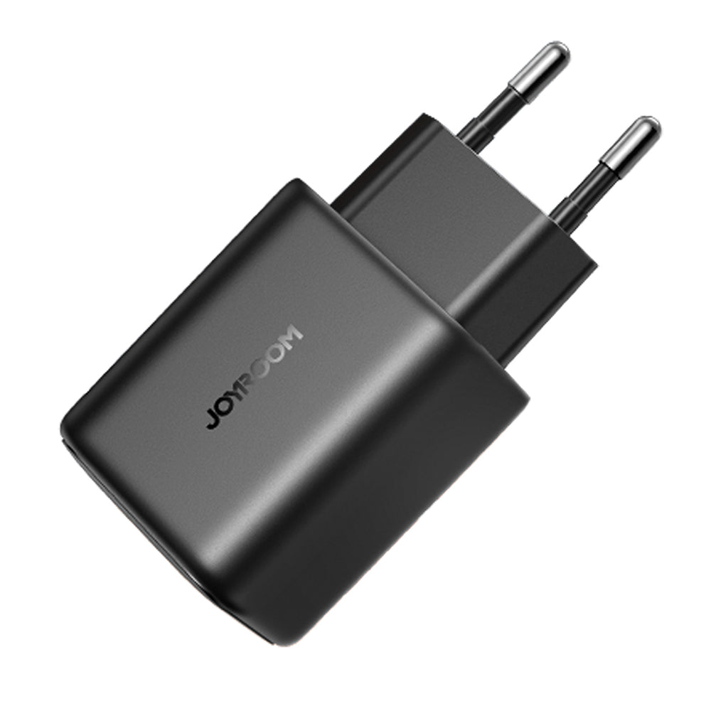 Network Charger with USB-C Cable Joyroom JR-TCF23, 25W, 3A, 1 x USB-C, Black