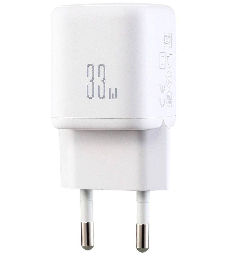 Netzladegerät mit Lightning-Kabel Joyroom JR-TG7, 33W, 3A, 1 x USB-A - 1 x USB-C, Weiß