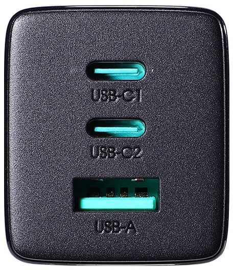 Netzladegerät mit USB-C Kabel Joyroom TCG01, 65W, 3.25A, 1 x USB-A - 2 x USB-C, Schwarz