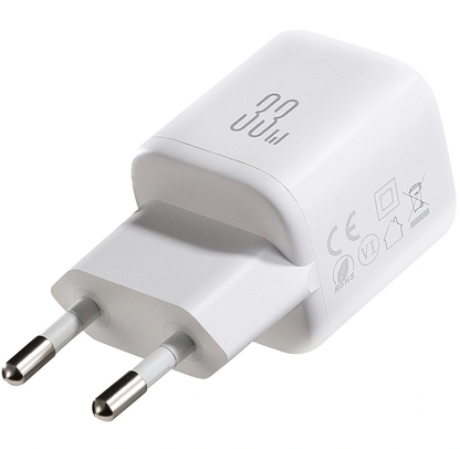 Netzladegerät mit Lightning-Kabel Joyroom JR-TG7, 33W, 3A, 1 x USB-A - 1 x USB-C, Weiß