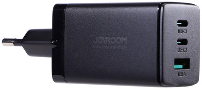 Netzladegerät mit USB-C Kabel Joyroom TCG01, 65W, 3.25A, 1 x USB-A - 2 x USB-C, Schwarz