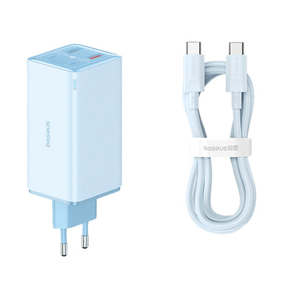 Netzladegerät mit USB-C Kabel Baseus GaN6 Pro, 100W, 3.25A, 2 x USB-A - 2 x USB-C, Blau P10162705312-00