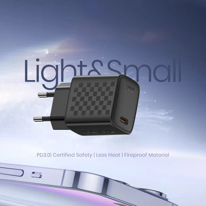 Netzladegerät mit USB-C Kabel Lito LC17T, 30W, 3A, 1 x USB-C, Schwarz