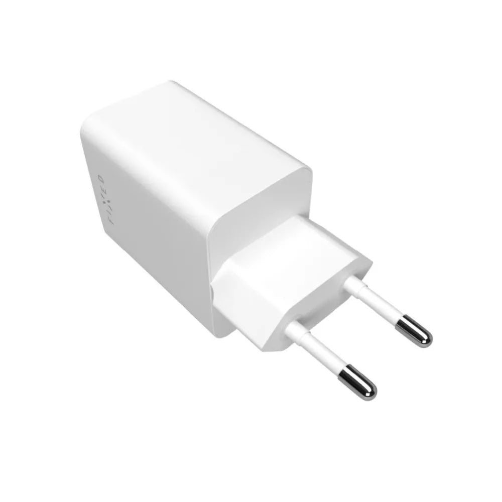 Netzladegerät Fixed Mini, 45W, 3A, 1 x USB-A - 1 x USB-C, Weiß