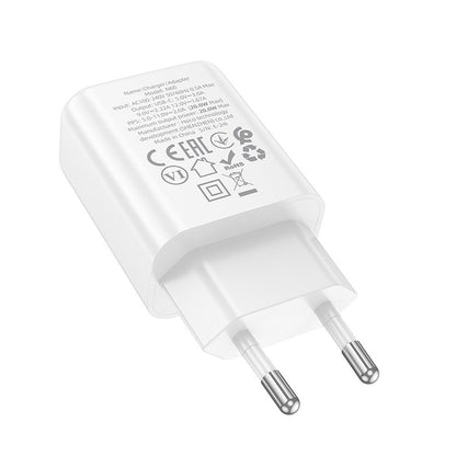Netzladegerät HOCO N60, 20W, 3A, 1 x USB-C, Weiß