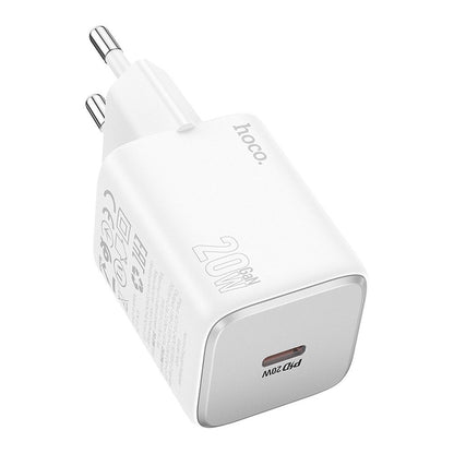 Netzladegerät HOCO N40, 20W, 3A, 1 x USB-C, Weiß