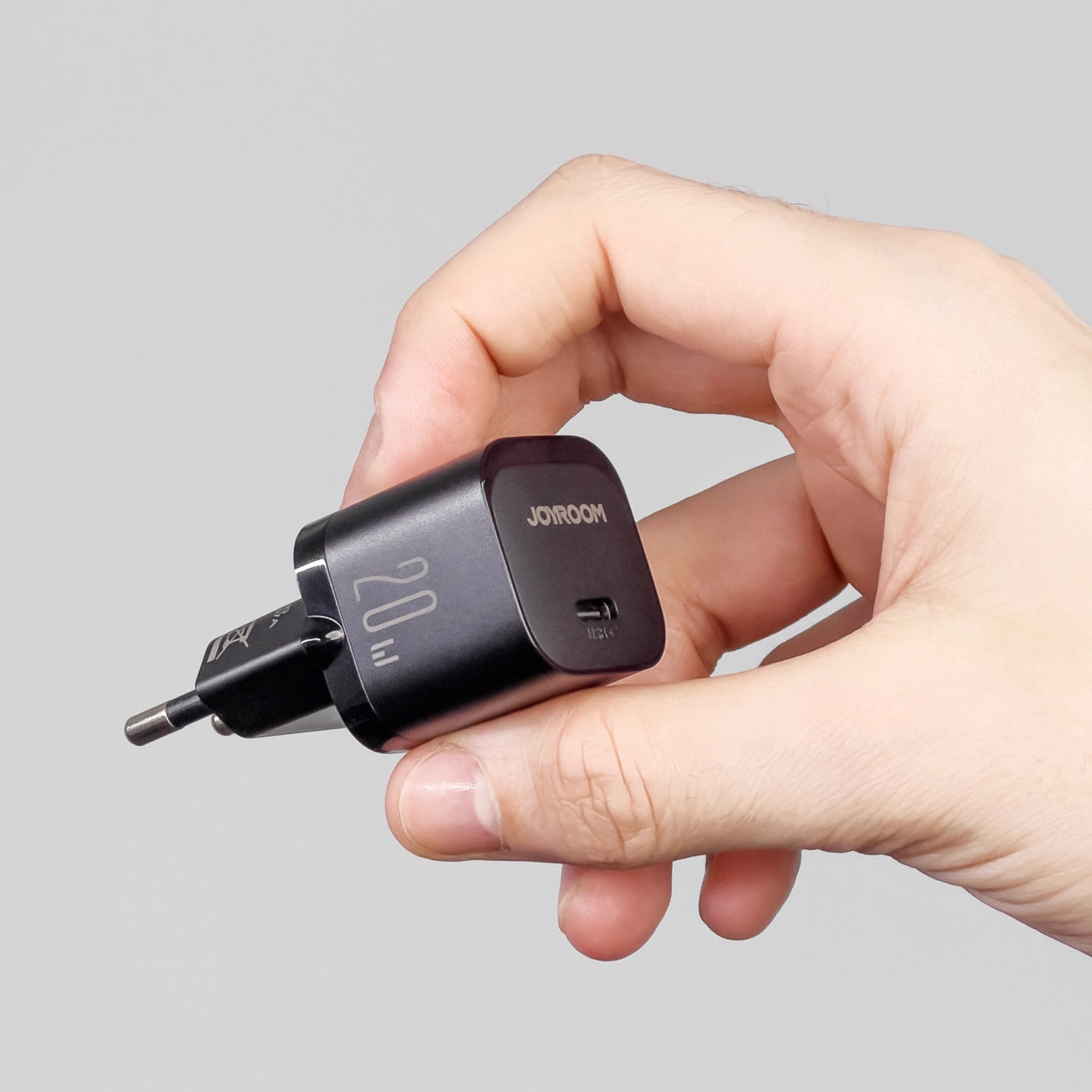 Netzladegerät Joyroom JR-TCF02, 20W, 3A, 1 x USB-C, Schwarz