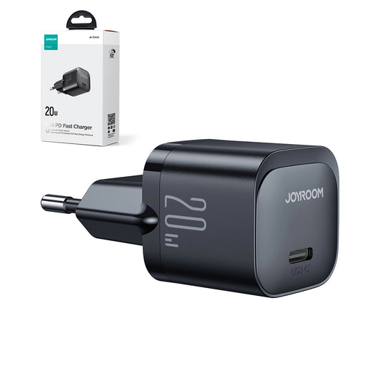 Netzladegerät Joyroom JR-TCF02, 20W, 3A, 1 x USB-C, Schwarz