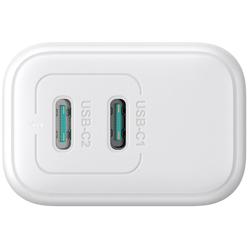 Netzladegerät Joyroom JR-TCF12, 20W, 3A, 2 x USB-C, Weiß