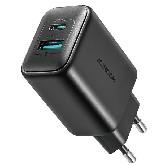 Netzladegerät Joyroom JR-TCF13, 25W, 3A, 1 x USB-A - 1 x USB-C, Schwarz