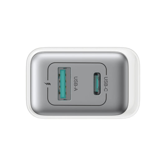 Netzladegerät Joyroom JR-TCF15, 30W, 5A, 1 x USB-A - 1 x USB-C, Weiß