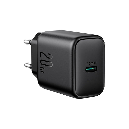 Netzladegerät Joyroom JR-TCF20, 20W, 3A, 1 x USB-C, Schwarz