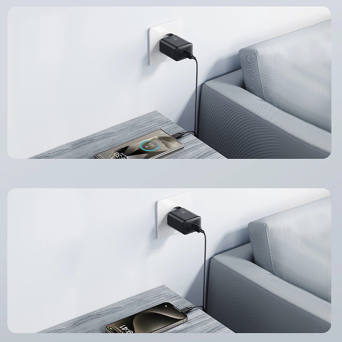 Netzladegerät Joyroom JR-TCF23, 25W, 3A, 1 x USB-C, Schwarz
