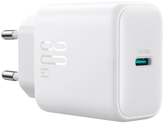 Netzladegerät Joyroom JR-TCF24, 30W, 3A, 1 x USB-C, Weiß
