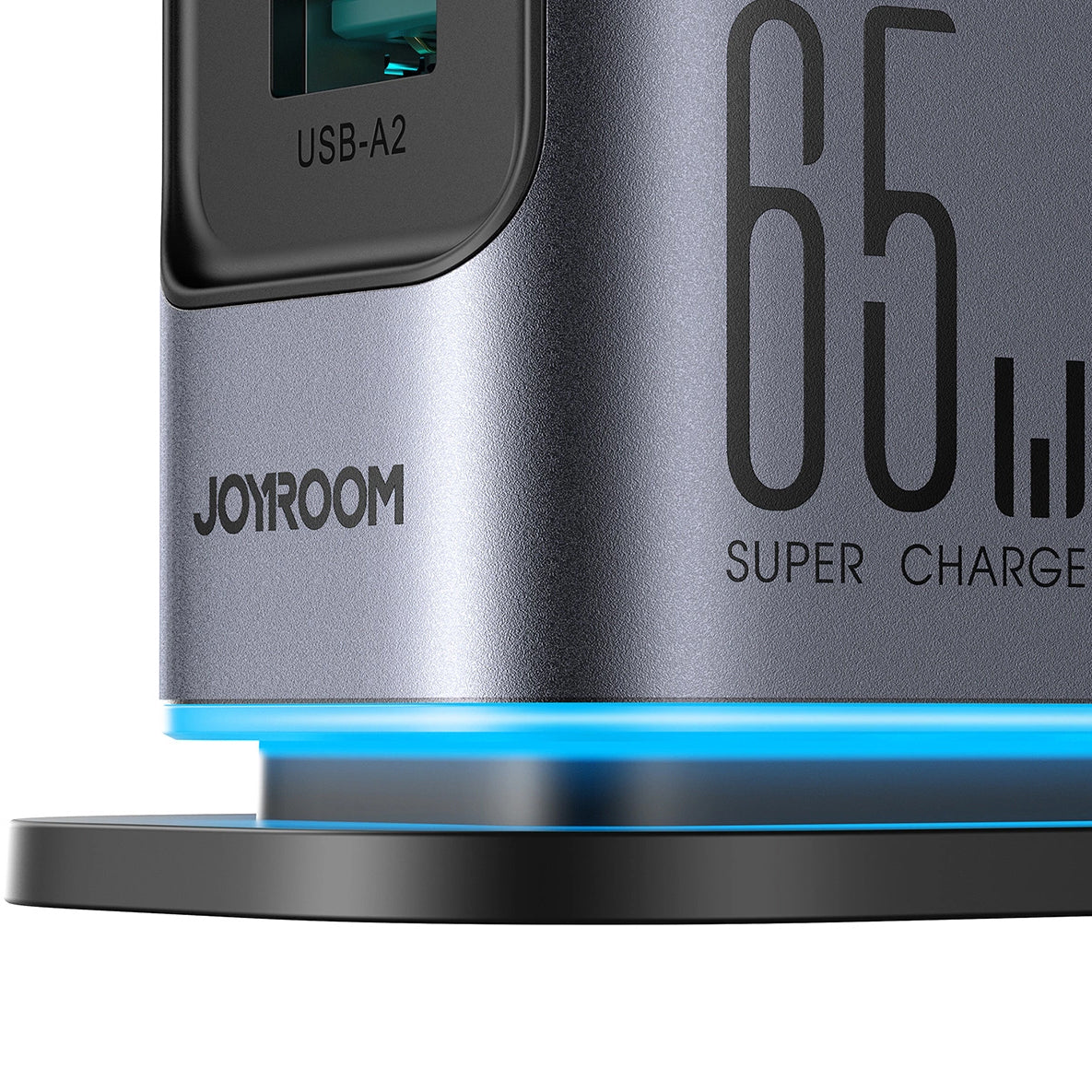 Ladestation Joyroom JR-TCM02, 65W, 3.25A, 2 x USB-A - 4 x USB-C, Grau