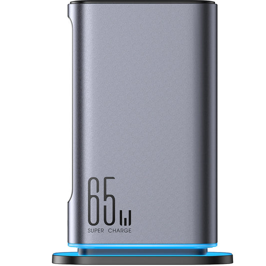 Ladestation Joyroom JR-TCM02, 65W, 3.25A, 2 x USB-A - 4 x USB-C, Grau