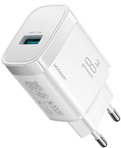Joyroom JR-TF4 Netzladegerät, 18W, 3A, 1 x USB-A, Weiß