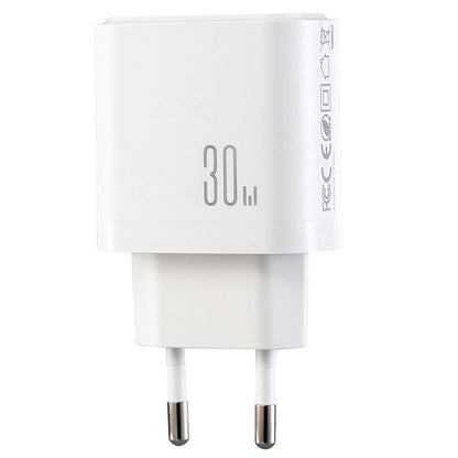 Joyroom JR-TG6 Netzladegerät, 30W, 3A, 1 x Lightning - 1 x USB-A - 1 x USB-C, Weiß