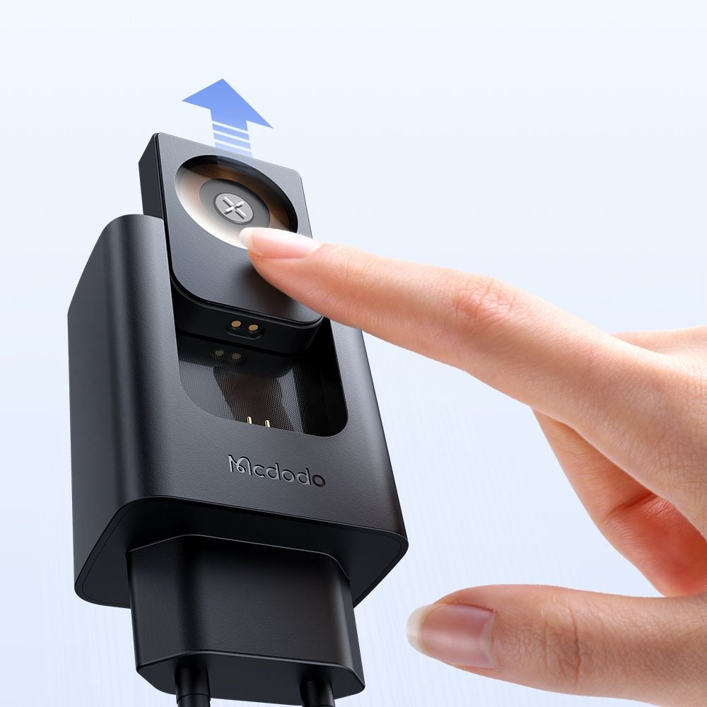 McDodo CH-3700 Companion Network Charger, 30W, 3A, 1 x USB-A - 1 x USB-C, Black