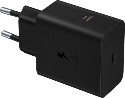 Samsung Network Charger, 60W, 3A, 1 x USB-C, Black EP-T6010NBEGWW