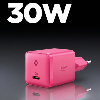 Spigen Netzladegerät EE301EU Essential, 30W, 3A, 1 x USB-C, Rosa ACH10449