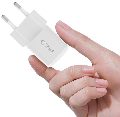 Tech-Protect NCM25 Netzladegerät, 25W, 3A, 1 x USB-C, Weiß