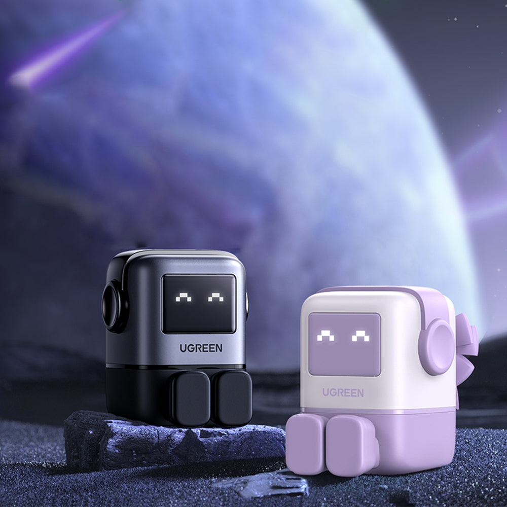 UGREEN CD361 Uno Netzladegerät, 65W, 3.25A, 1 x USB-A - 2 x USB-C, Lila