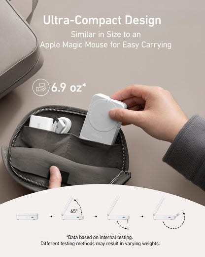 Anker MagGo 3in1 Wireless Netzladegerät, 15W, 1.67A, Weiß B2557321