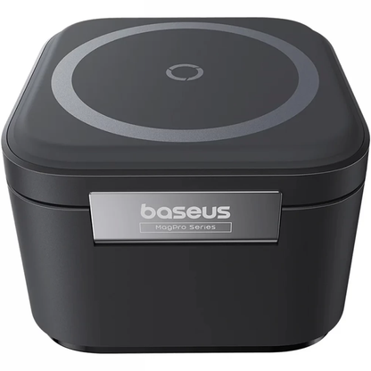 Baseus MagPro 3-in-1 kabelloses USB-C-Netzteil, 25 W, 1 x USB-C, Schwarz P10264100123-01