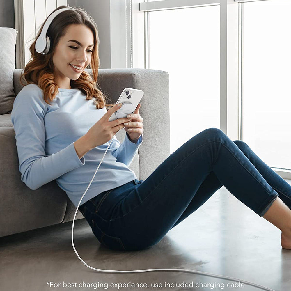 Wireless-Netzladegerät ESR HaloLock, 15W, 1.67A, Weiß