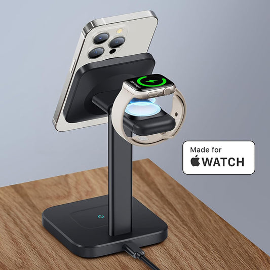 ESR HaloLock 3in1 Wireless Netzladegerät, 15W, 1.67A, Schwarz