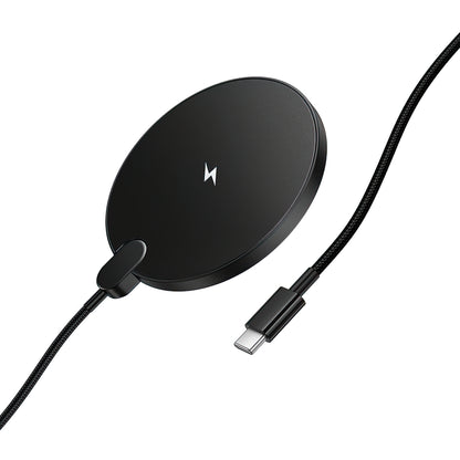 Drahtloses Netzladegerät HOCO CW62, 15W, 1.67A, Schwarz