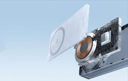 UGREEN MagFlow 2in1 Wireless Netzladegerät, 25W, Blau
