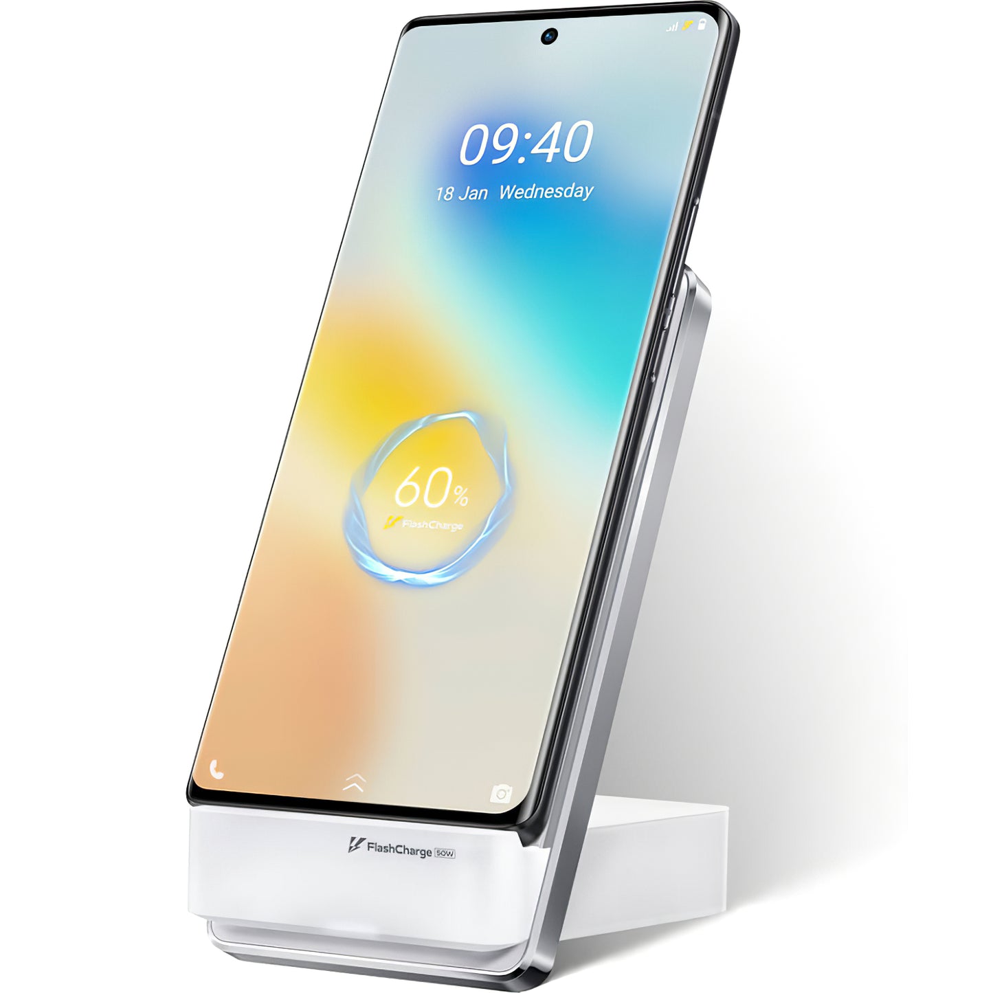 vivo Wireless-Netzladegerät, 50W, 6A, Weiß, Wiederverpackt 6000333
