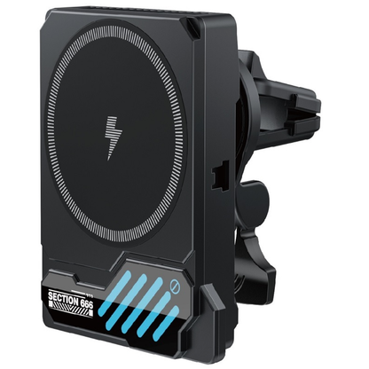 XO Design SL14 kabelloses Autoladegerät, 25 W, Schwarz