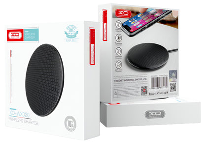 Drahtloses Netzladegerät XO Design WX020, 15W, 1.67A, Schwarz