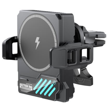 XO Design SL14 kabelloses Autoladegerät, 25 W, Schwarz
