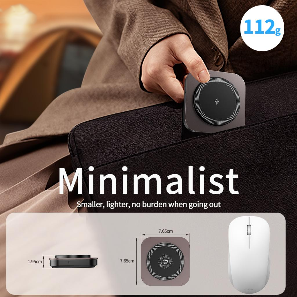 Drahtloses Netzladegerät XO Design CX035 3in1, 15W, 1.67A, Schwarz